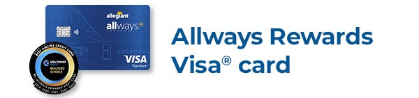 The Allegiant Visa Rewards(r) card