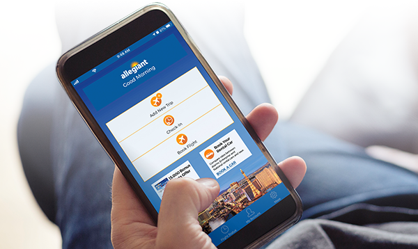 Allegiant mobile app