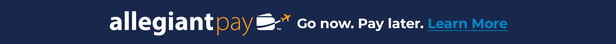 allegiantpay | Go now. Pay later. Learn More