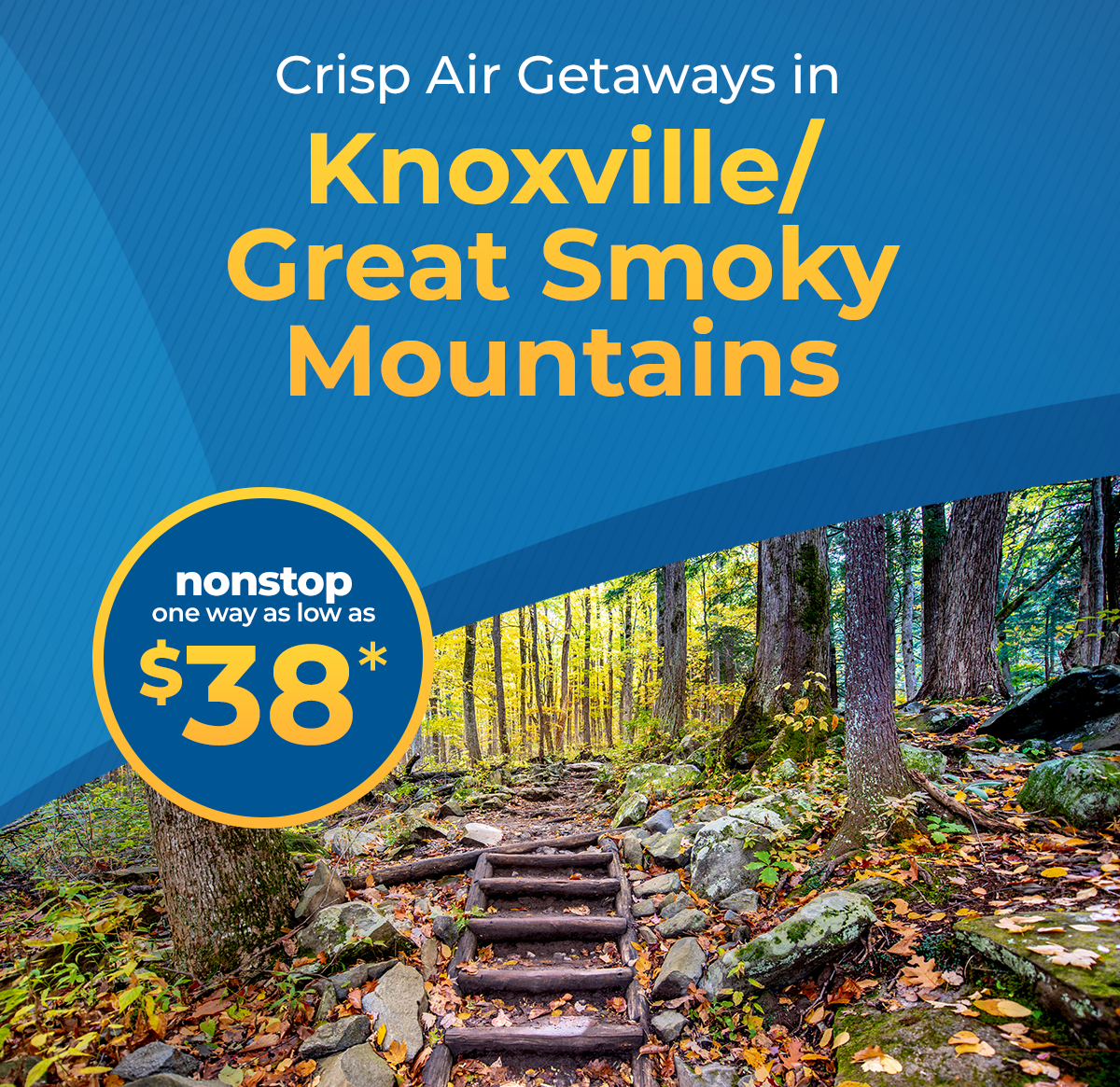 Crisp Air Getaways in Knoxville / Great Smoky Mountains
