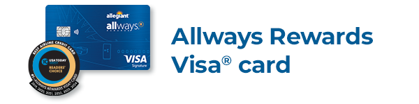 The Allegiant Visa Rewards(r) card