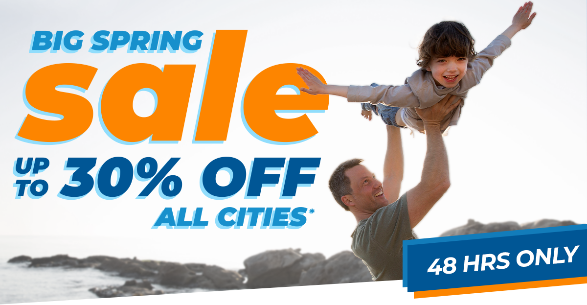 BIG SPRING Sale | Up to 30% OFF all cities | 48hrs only