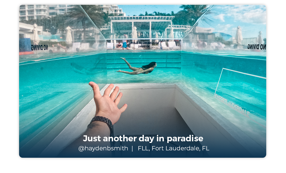 Just another day in paradise | FLL, Fort Lauderdale, FL | @haydenbsmith