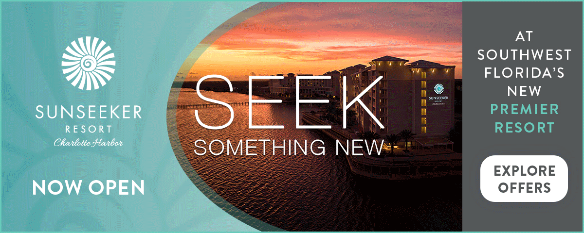 Sunseeker Resort. Now Open. Seek Something New at Southwest Florida's New Premier Resort.