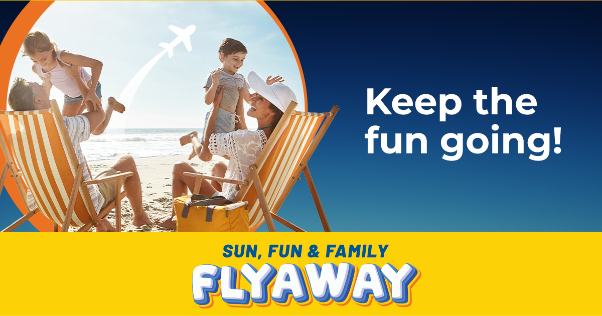 Keep the fin going! | Sun, Fun & Family FLYAWAY
