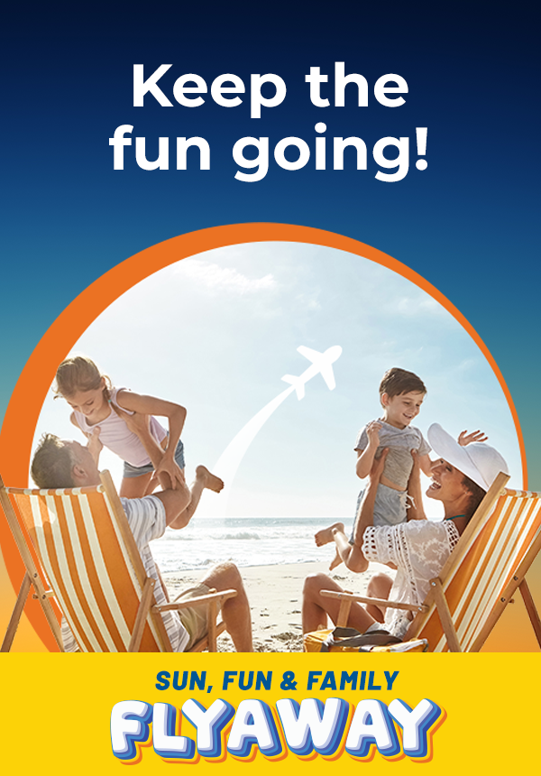 Keep the fin going! | Sun, Fun & Family FLYAWAY