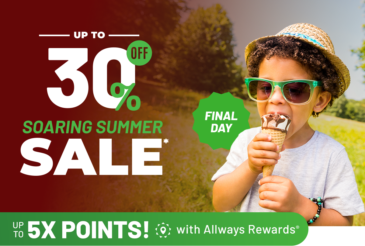 Up to 30% off Soaring Summer Sale | FINAL DAY