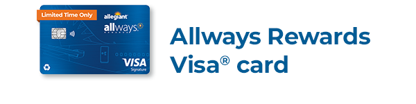 The Allegiant Visa Rewards(r) card
